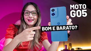 Moto G05 - O BARATINHO da MOTOROLA vale a pena?