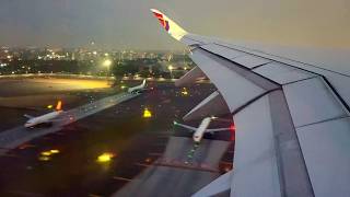 4K - Landing at Delhi Airport 🇮🇳  Air India Airbus A350-900 (from London Heathrow LHR) Economy Class