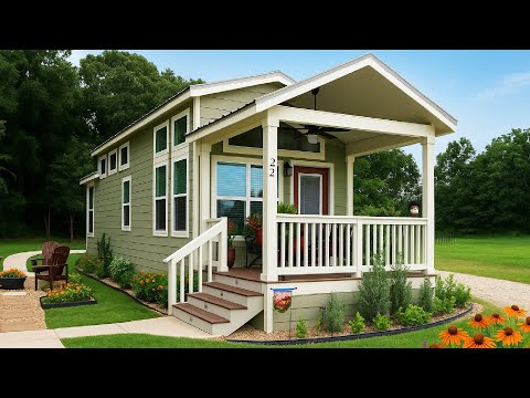 Ultimate Luxury: Park Model Home Ready to Move | Tiny House Big Living