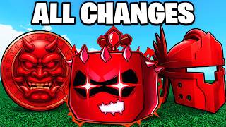 Blox Fruits ALL Changes in 👹 RED KING UPDATE!