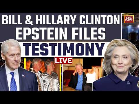 LIVE: Hillary Clinton Epstein Files House Oversight Committee Testimony | Bill Clinton | US News