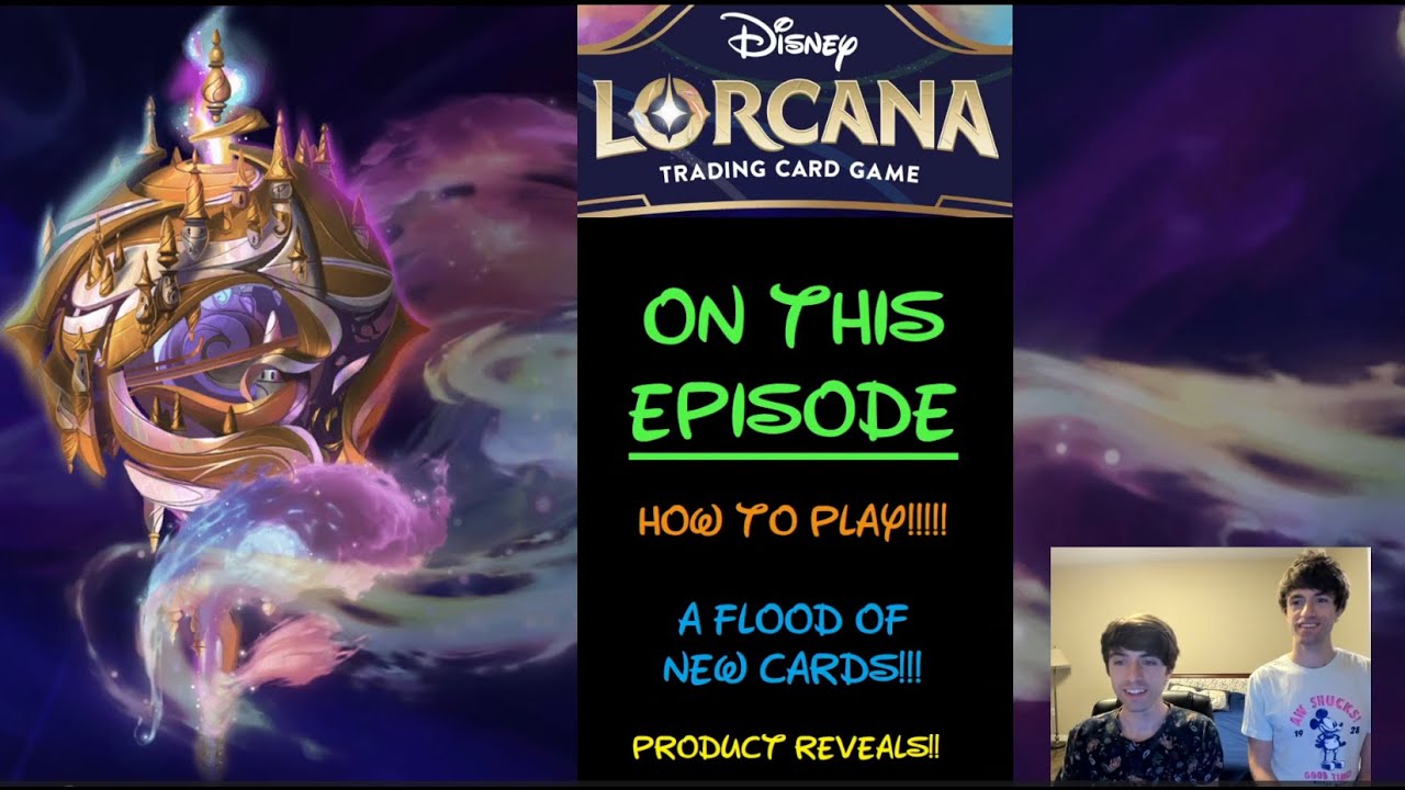 How To Play Disney Lorcana! A Flood Of New Cards! And Hidden Cards?!?