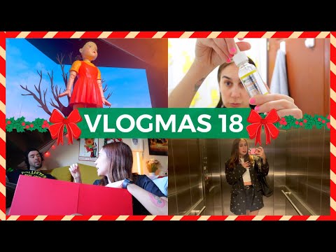 🎄 VLOGMAS 18 🎄 Mi RUTINA de SKINCARE con Vitamina C y la NOCHE NETFLIX