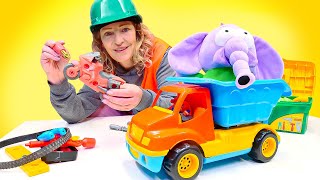 Hilfe, das Auto ist kaputt! 🐘🚗 Mister Elefant braucht Nicole