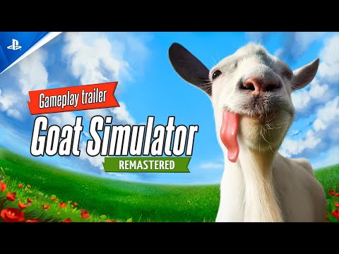 Goat Simulator Remastered - Gameplay Trailer | PS5 Games