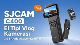 SJCAM C400 | Günlük Kullanım, Vlog ve Aksiyon İçin Tek Kamera!