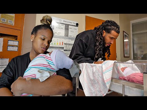 MEETING OUR BABY GIRL FOR THE FIRST TIME * NEWBORN BABY VLOG*