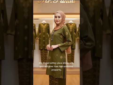 MR PANDA – Exclusive Gold & Silver Songket Edition