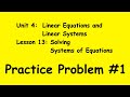 Writing and Analyzing Linear Equations