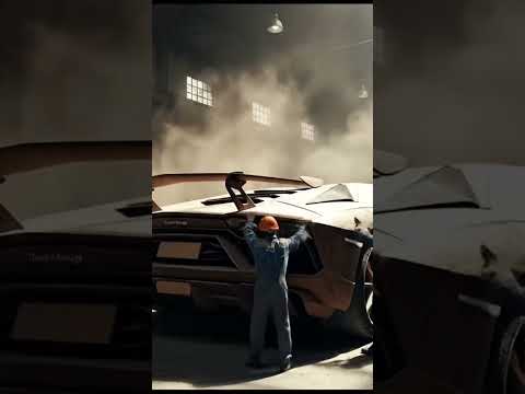 Making Lamborghini with wood #lamborghini #shortvideo #viral