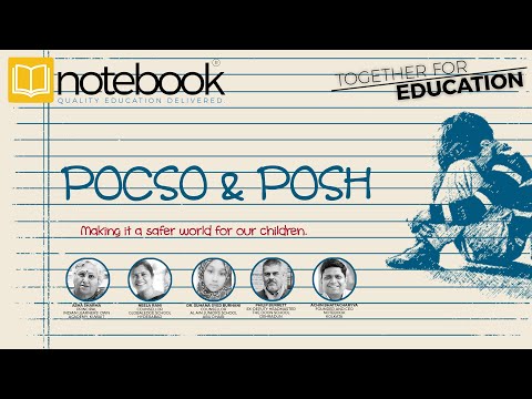 Notebook | Webinar | Together For Education | Ep 76 | POCSO & POSH