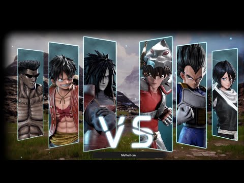 LUFFY TEAM🔥 VS VEGETA TEAM || FIGHT JUMP FORCE ||GAMEPLAY