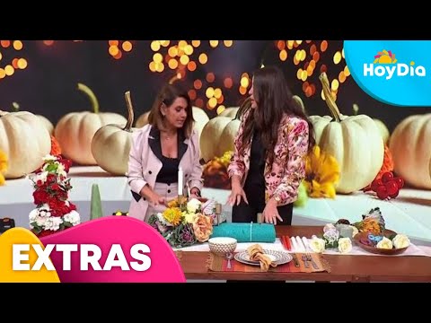 ¿Cómo decorar la mesa para Día de Acción de Gracias? | Hoy Día | Telemundo