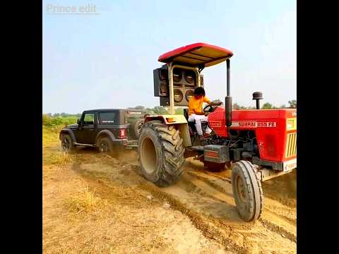 Swaraj Vs Thar full power Khatarnak tochan😎💪#full power attitude # trending song #Nishu Deswal #edit