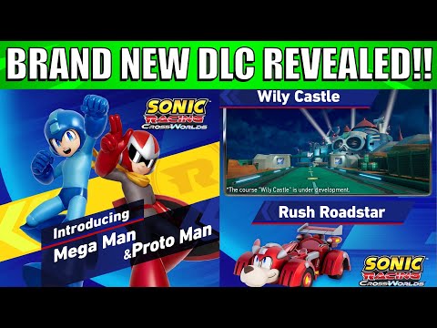 Sega REVEALS Mega Man, Proto Man & Rush DLC For Sonic Racing Crossworlds