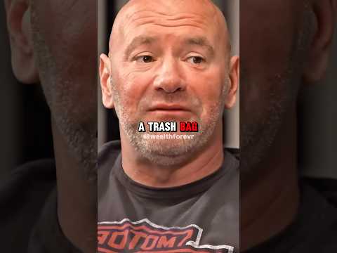 Casino Gave Dana White A Trash Bag Full Of Money