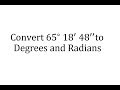Converting Angles and Fractions