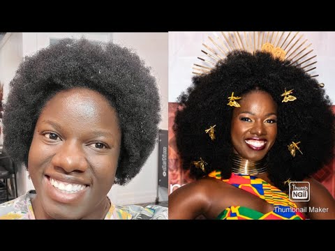 How I grow long 4c natural hair/ recovered from alopecia and regrow hair to Waistlength .