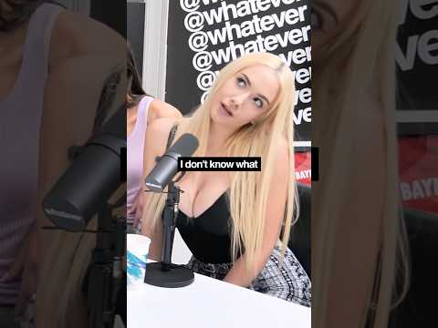 She FLIRTS with Brian Atlas while FAILING easy questions on the whatever podcast?!
