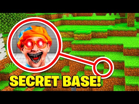 Whats INSIDE The BLIPPI Secret BASE? (Ps5/XboxSeriesS/PS4/XboxOne/PE/MCPE)
