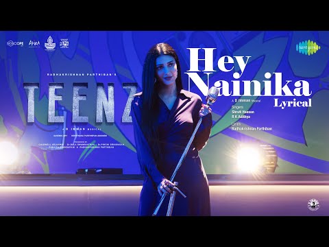 Hey Nainika - Lyrical | Teenz | D. Imman | Shruti Haasan, Adithya RK | Radhakrishnan Parthiban