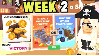 Summerfest WEEK 2 in Adopt Me! (How to Play Sink a Ship Minigame!)