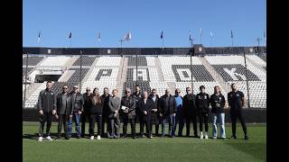 🎥 Η έπαρση της σημαίας της Ένωσης Κωνσταντινουπολιτών στο Γήπεδο Τούμπας! | AC PAOK TV