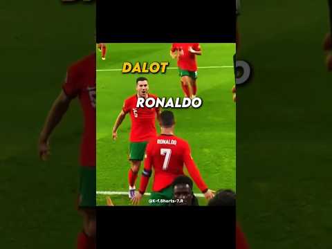 Ronaldo and Dalot Friendship 👏❤️