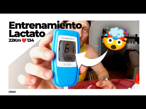 Primer entrenamiento por LACTATO en SANGRE