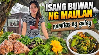 Isang buwan ng maulan sa mindoro | Namitas ng gulay sarap ng bulanglang | Buhay Probinsya