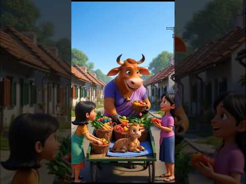 "जब गाय बनी सब्ज़ीवाली और रेड बुल ने कर दी चोरी! 😂 | Funny Cow Story | Moral Short Film"Training