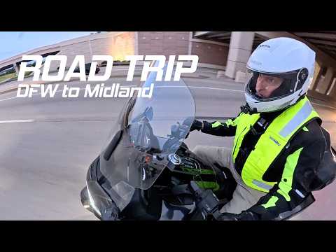 2026 Honda Goldwing Road Trip | Hot and Windy Ride to Midland