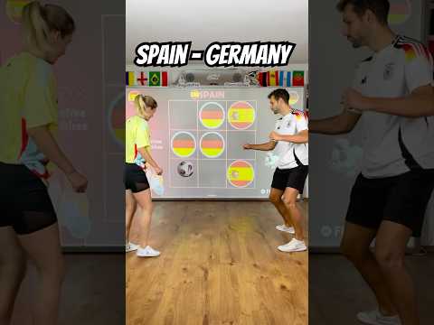 GERMANY 🇩🇪 vs SPAIN 🇪🇸⚽️🏆😍 @Switzerland  #semifinal #matchday #weuro ​⁠​⁠@aguskafree