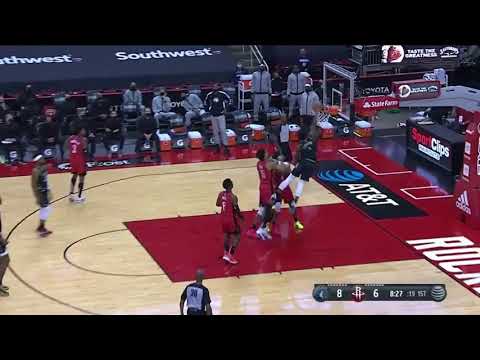 Anthony Edwards Hits The Hammer