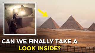 Archaeologists Finally Open a Chamber in an Egyptian Pyramid That Has Never Been Entered Before!