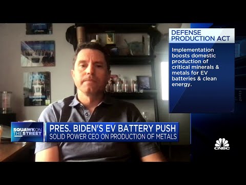 This is a great opportunity for companies working on next-generation batteries, says Solid Power CEO