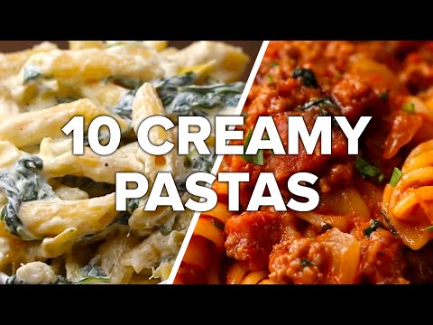 10 Creamy & Satisfying Pasta Dishes