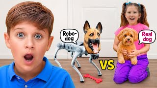 Robodog VS Cachorro de verdade