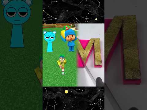 EL SPRUNKI SKY CONOCE A POCOYO #shorts #sprunki #novia #catnap #minecraft