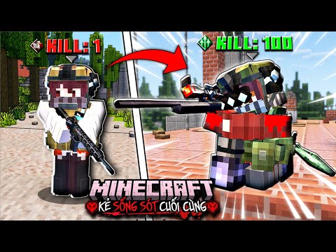 MINECRAFT NHƯNG NGƯỜI CUỐI CÙNG SỐNG SÓT TRONG ĐẤU TRƯỜNG CHIẾN THUẬT SẼ CHIẾN THẮNG!