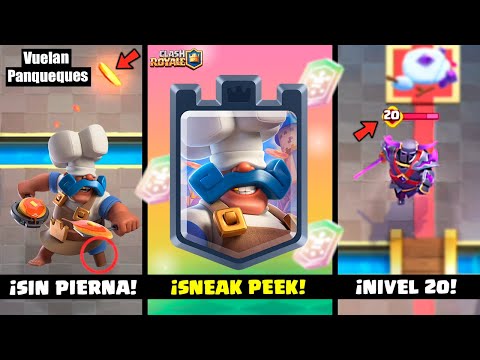 ¡COCINERO REAL! 🥞 NUEVA CARTA LEGENDARIA T.T ✅  - noticias & sneak peek clash royale season 66