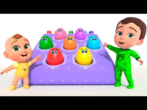 Surprise Eggs Song🧸🥚✨ | Egg Toys Song | Newborn Baby Songs & Nursery Rhymes