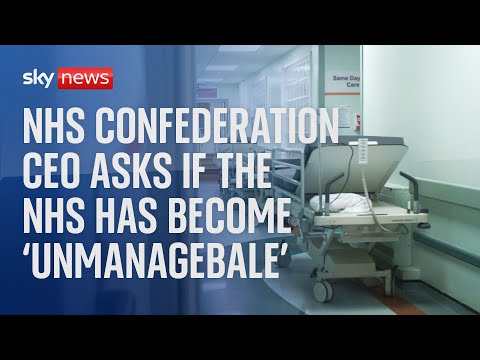 NHS Confederation CEO delivers speech on whether the NHS has become unmanageable