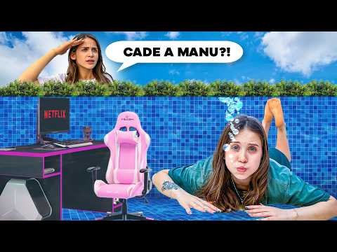 FIZEMOS UM QUARTO SECRETO NA PISCINA! 😱