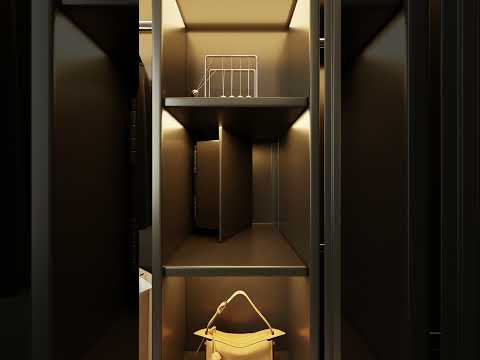 The Sliding Wardrobe with a Secret Safe Inside #slidingwardrobe #hiddenstorage