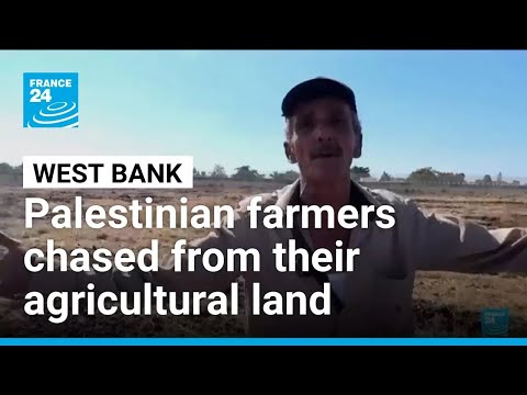 YouTube video thumbnail: West Bank: Palestinian Farmers Chased From Their Agricultural Land