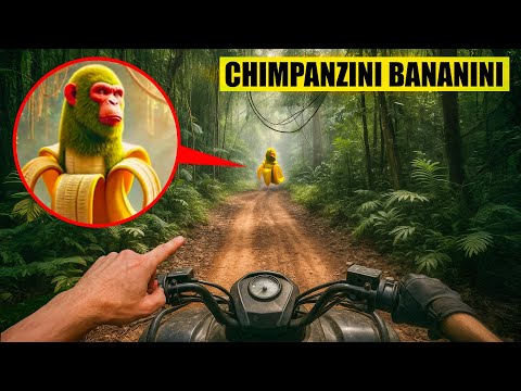 DRONE catches CHIMPANZINI BANANINI ESCAPING in REAL LIFE!! (run FAST!) ITALIAN BRAINROT