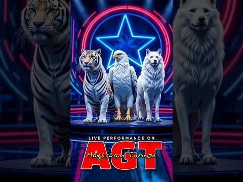 three Korean men fusion with animals in AGT #agt #agtmagician #agtauditions #amerikagottalent