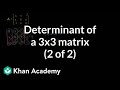 Determinants and Matrix Operations