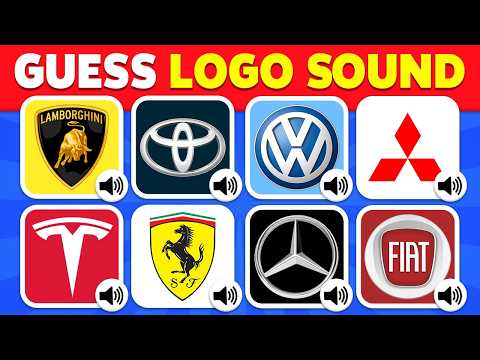 Guess the Car Logo Sound | Tesla, Audi, Ford, BMW, Porsche, Lamborghini | Logo Quiz 2025